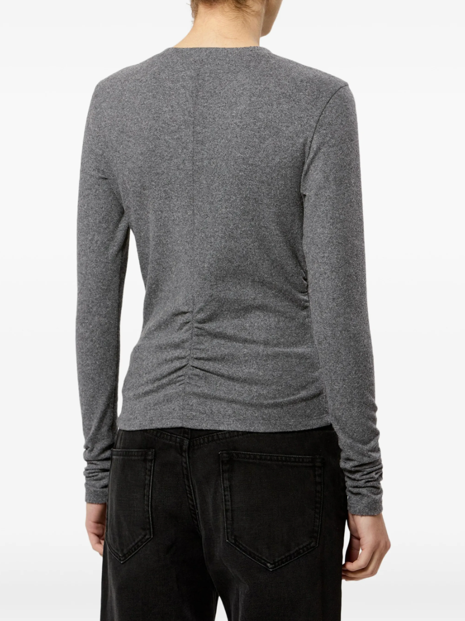 Marant Etoile Delesa Jersey Top - Grey