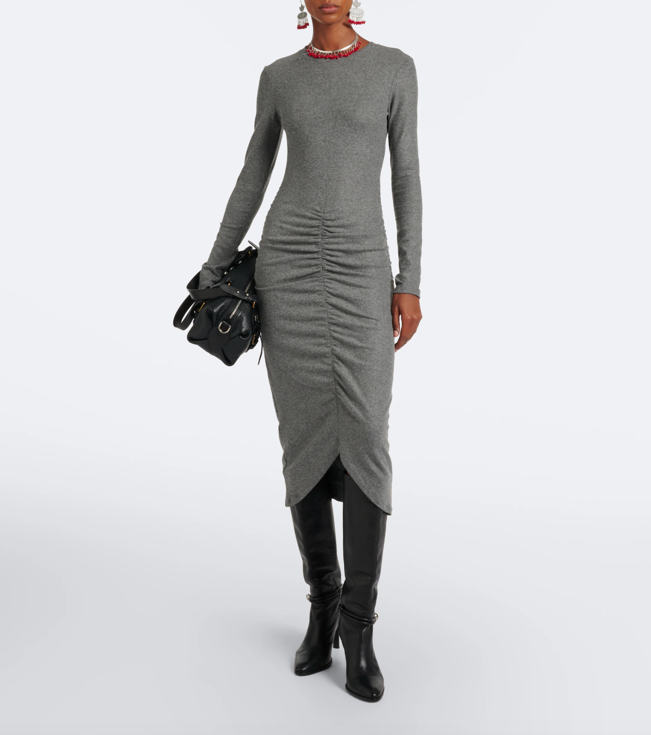 Marant Etoile Dylin Dress - Grey