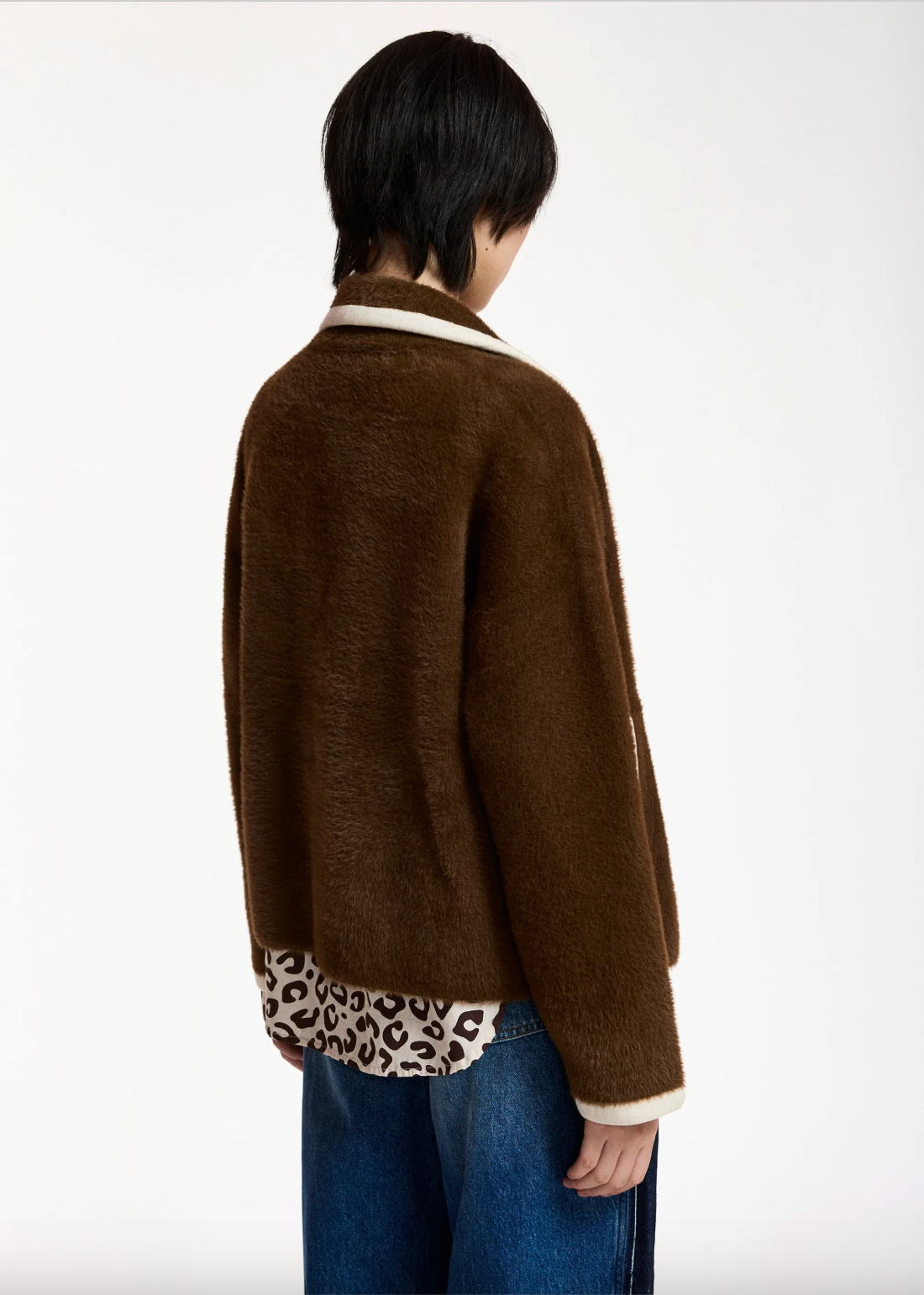 Essentiel Antwerp Kugar Contrast Cardigan - Bear Me