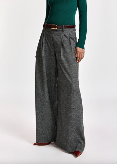 Essentiel Antwerp Kollection Wide Leg Pants - Steel Pulse