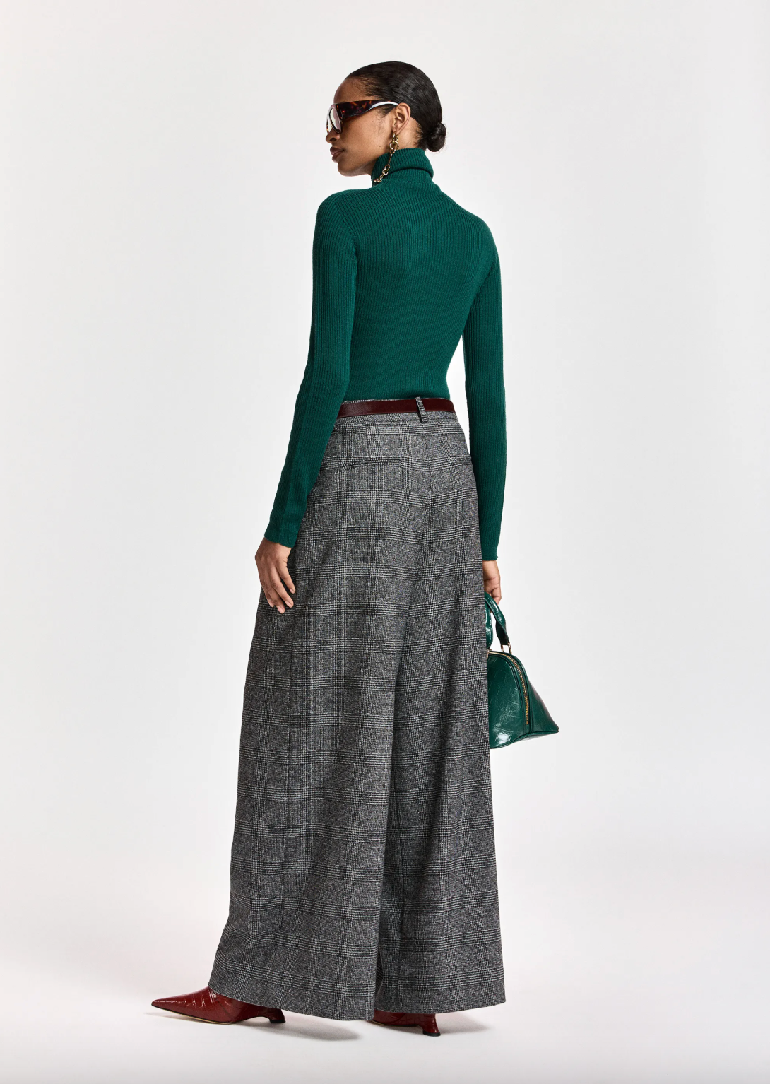 Essentiel Antwerp Kollection Wide Leg Pants - Steel Pulse