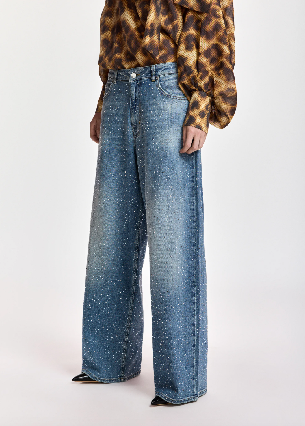 Essentiel Antwerp Kactus Rhinestone Jeans