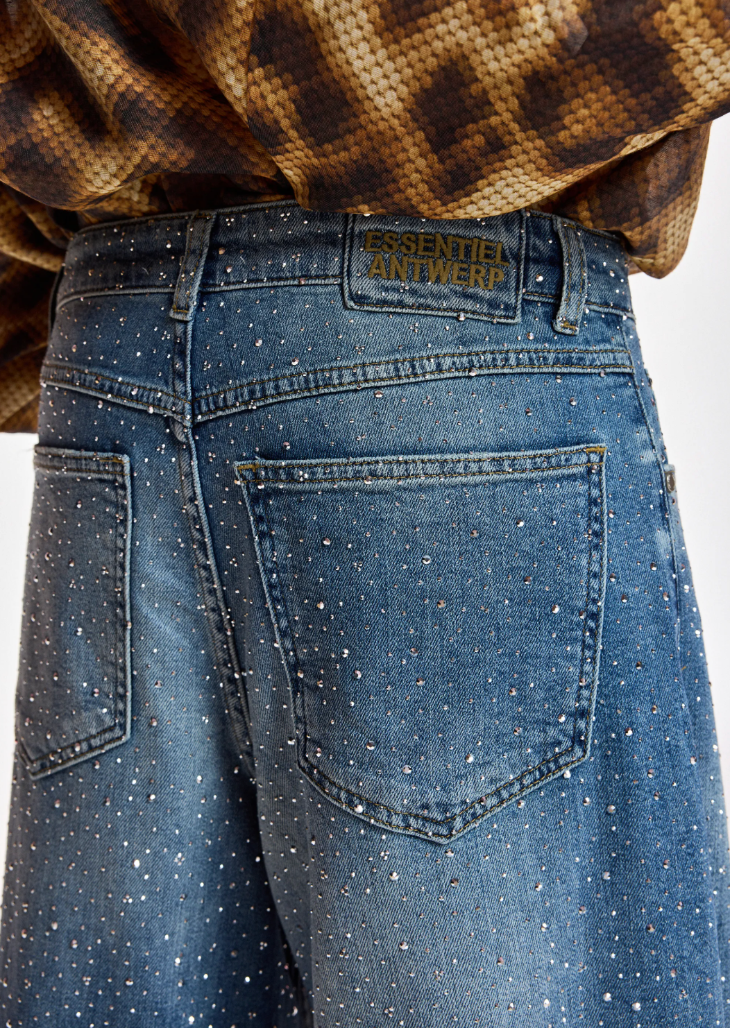 Essentiel Antwerp Kactus Rhinestone Jeans