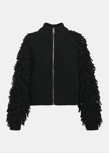 Essentiel Antwerp Klush Knit Cardigan - Black