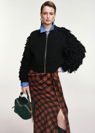 Essentiel Antwerp Klush Knit Cardigan - Black