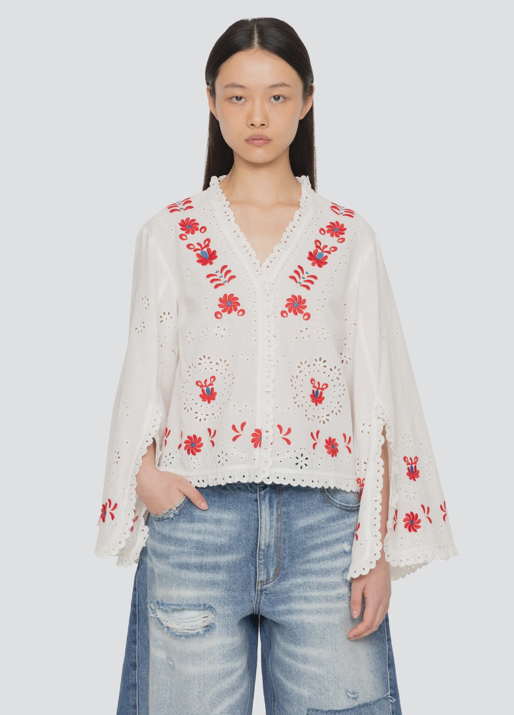 Sea New York Catharina LS Top - Cream