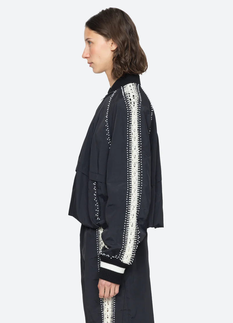 Sea New York Alberta Pearl Jacket in Black – shopatanna