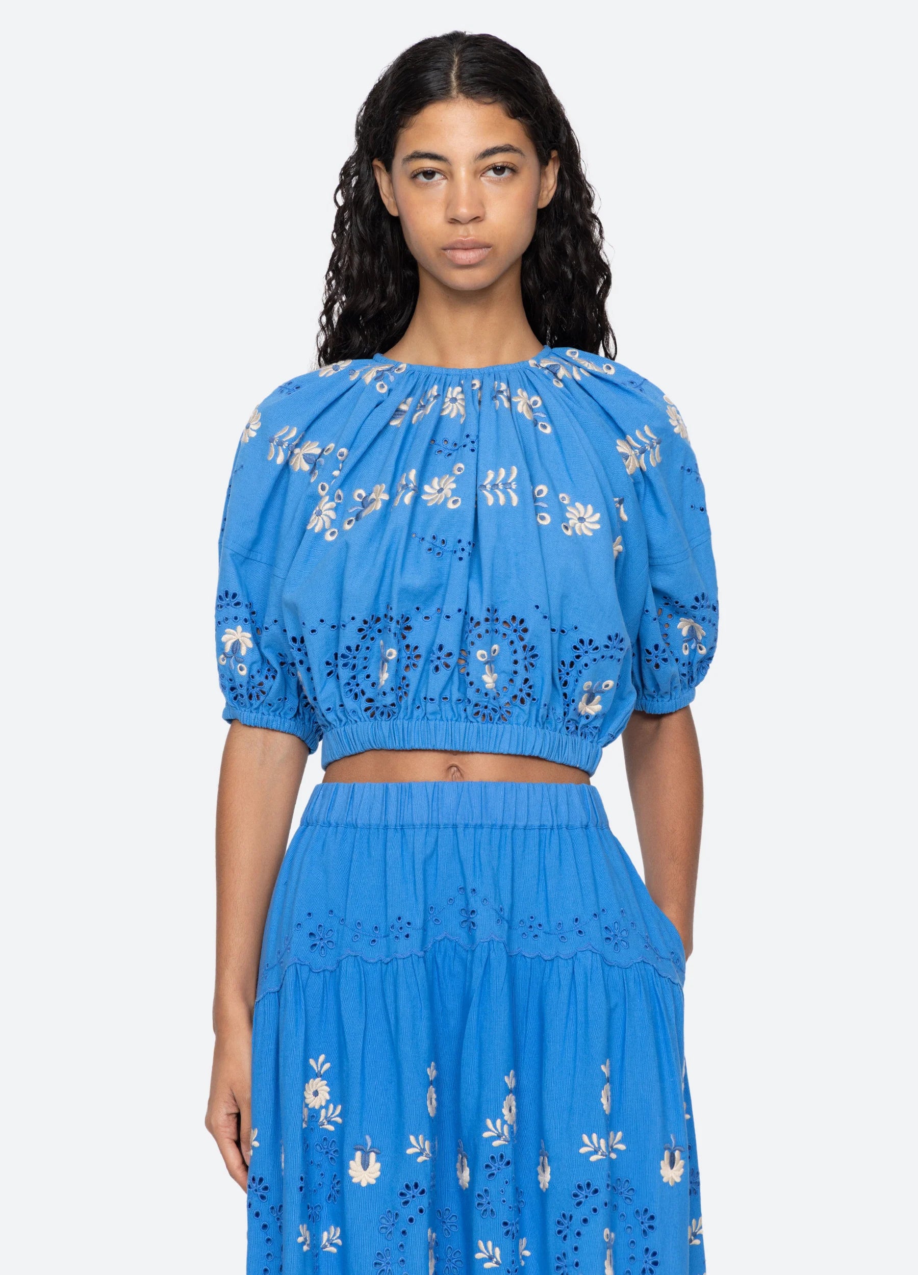 Sea New York Catharina Bubble Top - Blue