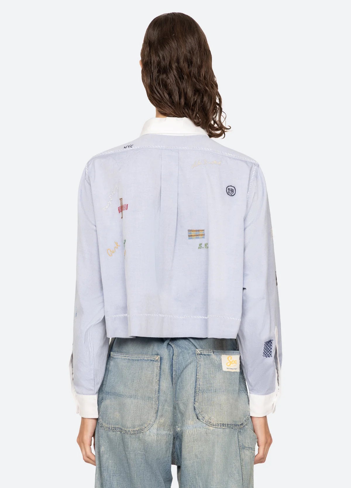 Sea New York Claira Emb Button Down