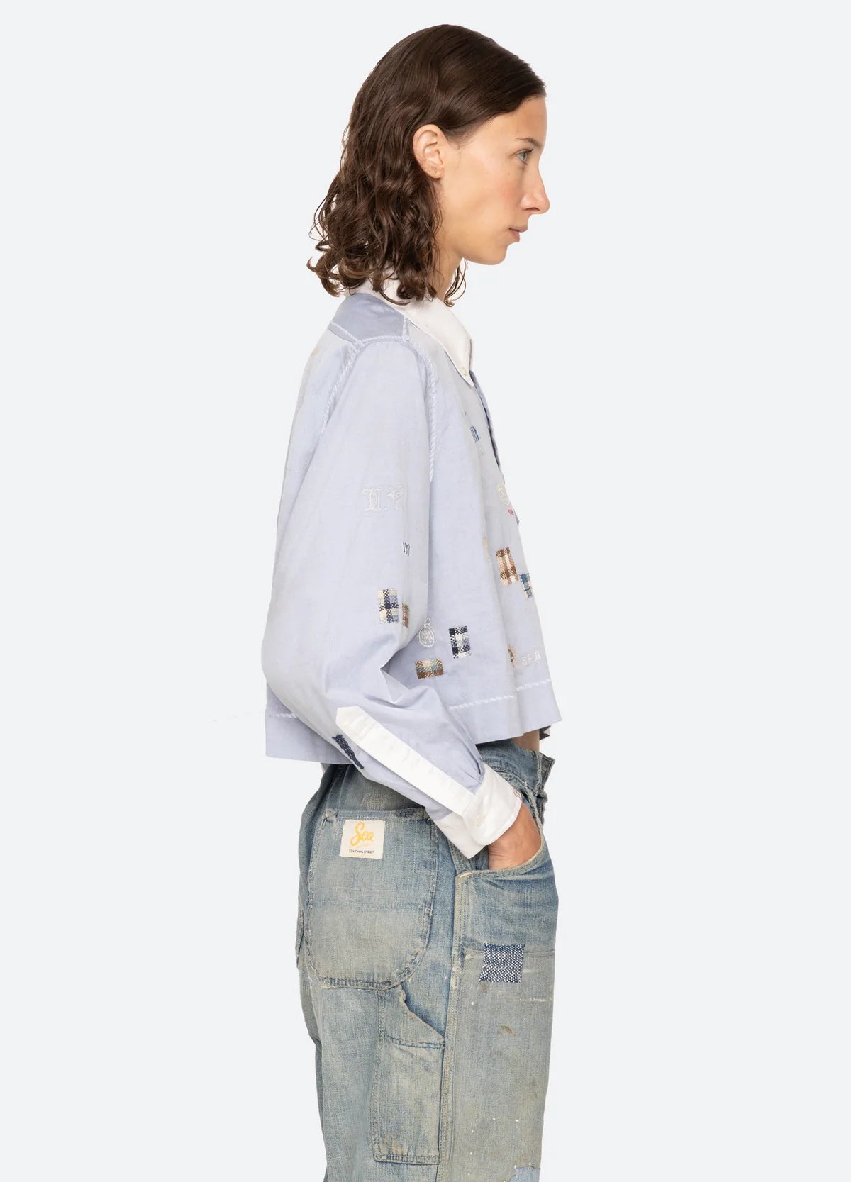 Sea New York Claira Emb Button Down