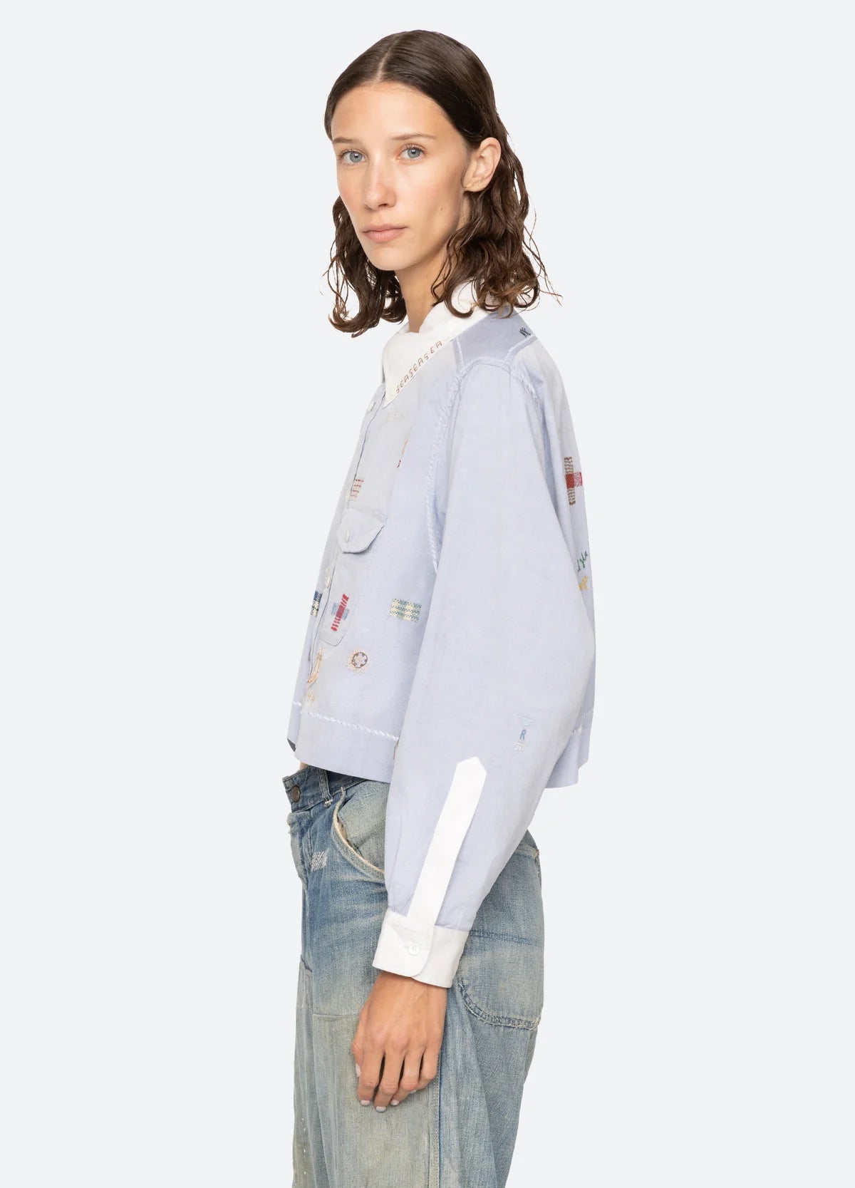 Sea New York Claira Emb Button Down