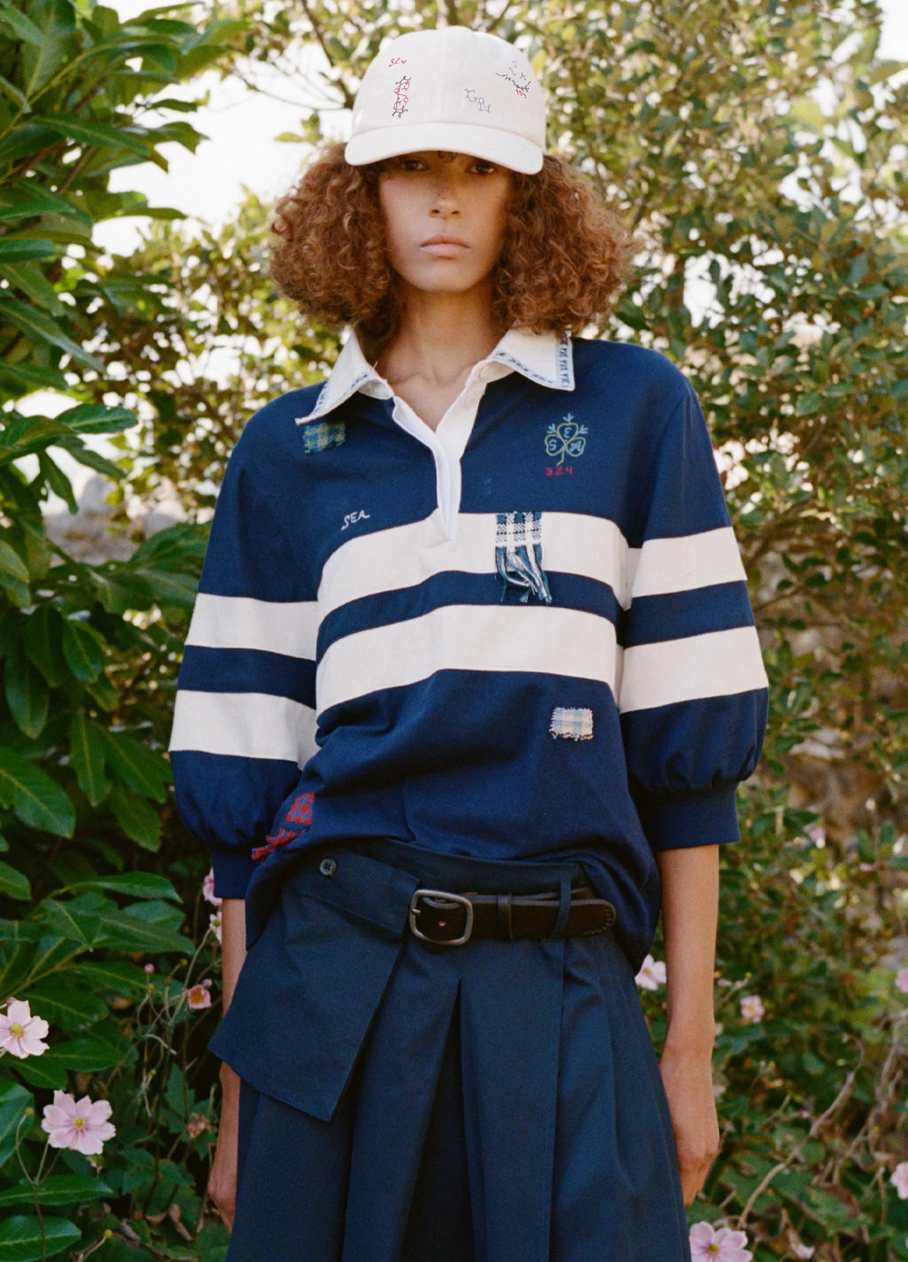 Sea New York Claira Emb Rugby Shirt