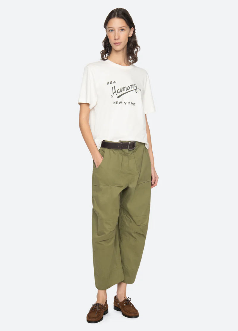Sea New York Claira Tee in Cream
