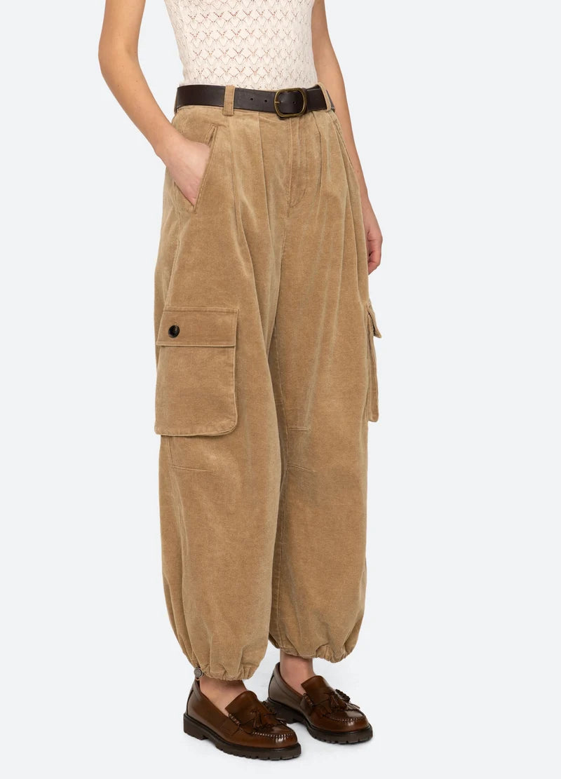 Sea New York Garrett Corduroy Pant - Khaki