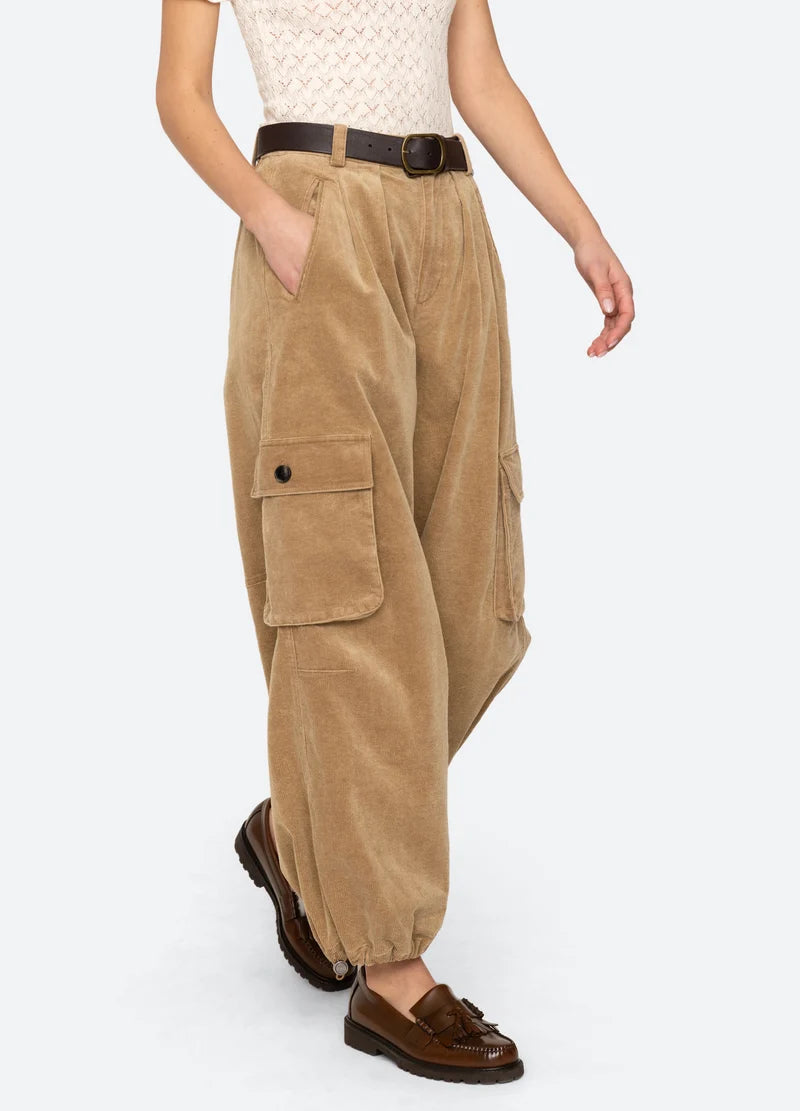 Sea New York Garrett Corduroy Pant - Khaki