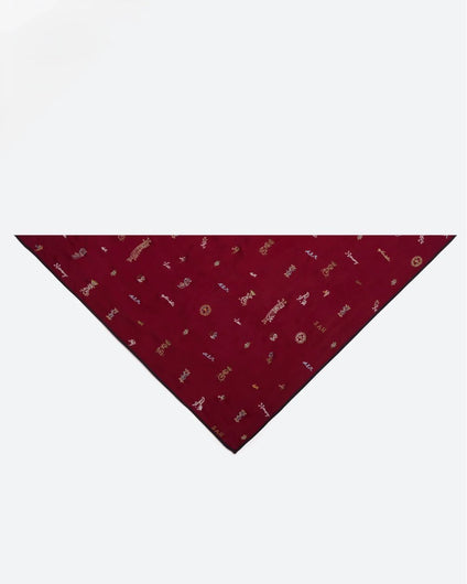 Sea New York Juliet Emb Scarf - Bordeaux