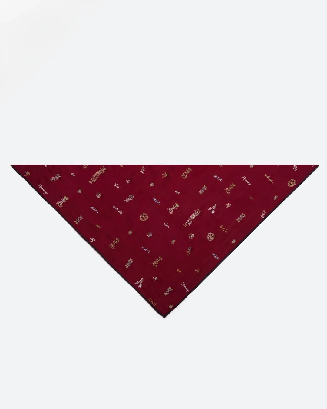 Sea New York Juliet Emb Scarf - Bordeaux