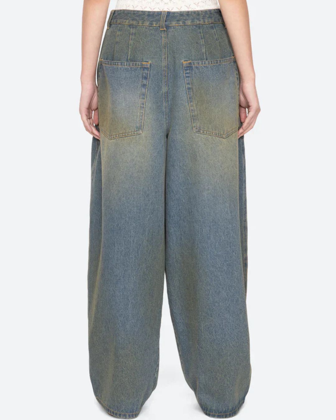 Sea New York Lyssa Denim Jeans in Blue