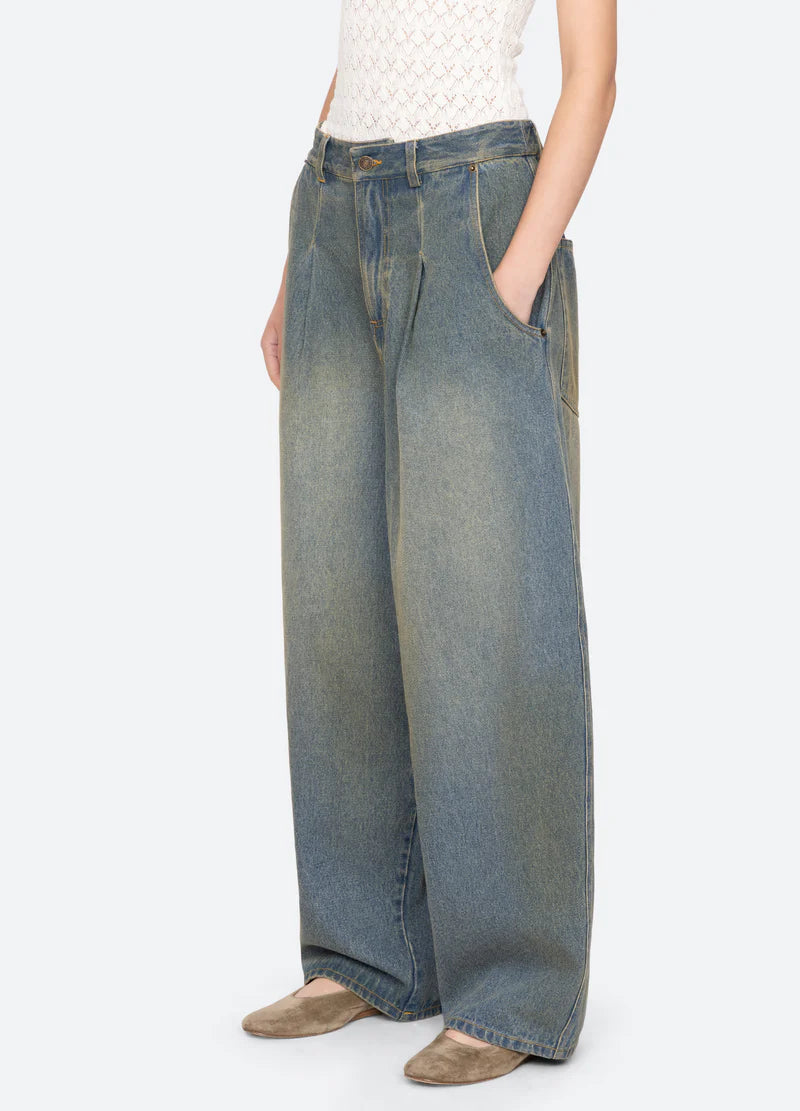 Sea New York Lyssa Denim Jeans in Blue