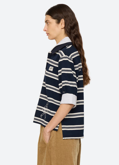 Sea New York Mina Novelty Double Layer Polo