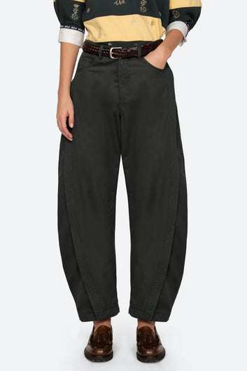 Sea New York Odessa Workwear Barrel Pant - Green
