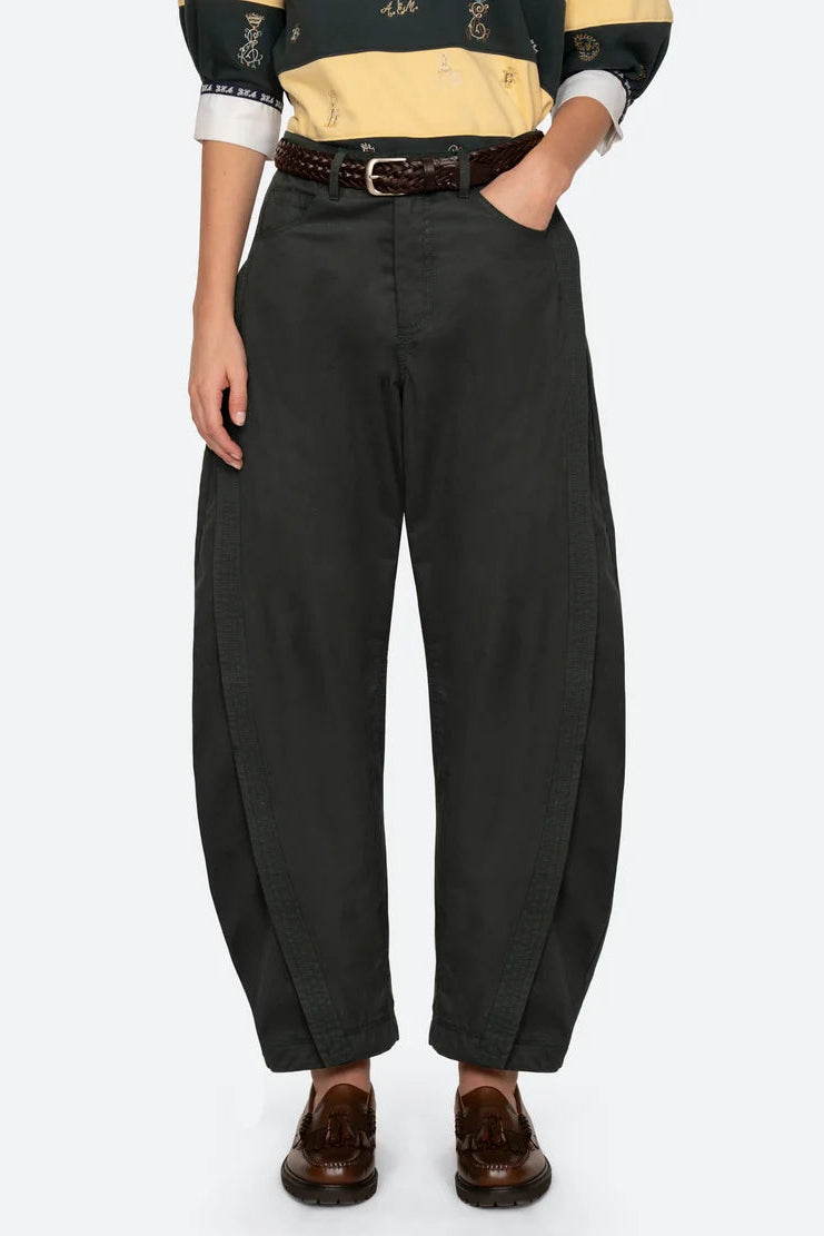 Sea New York Odessa Workwear Barrel Pant - Green