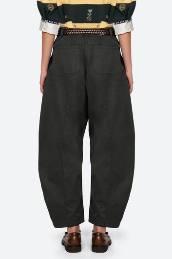 Sea New York Odessa Workwear Barrel Pant - Green