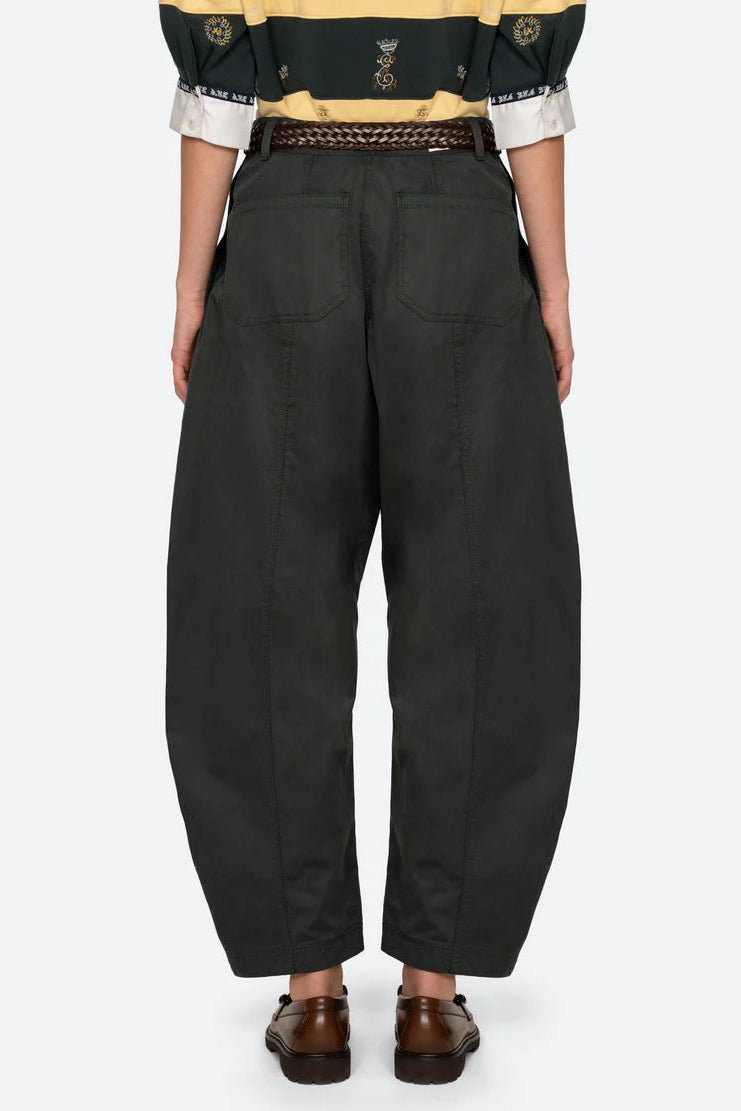Sea New York Odessa Workwear Barrel Pant - Green