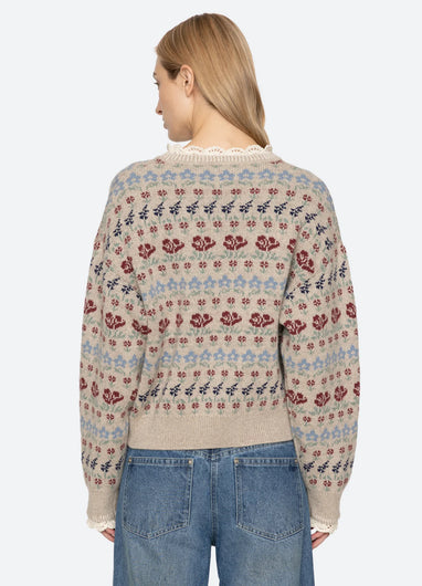 Sea New York Preston Knit Crew Neck Sweater