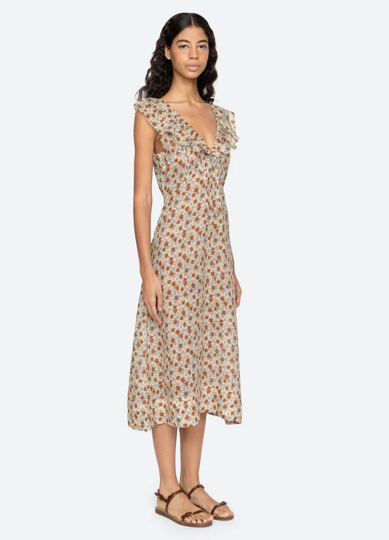 Sea New York Viera Print Midi Dress - Multi