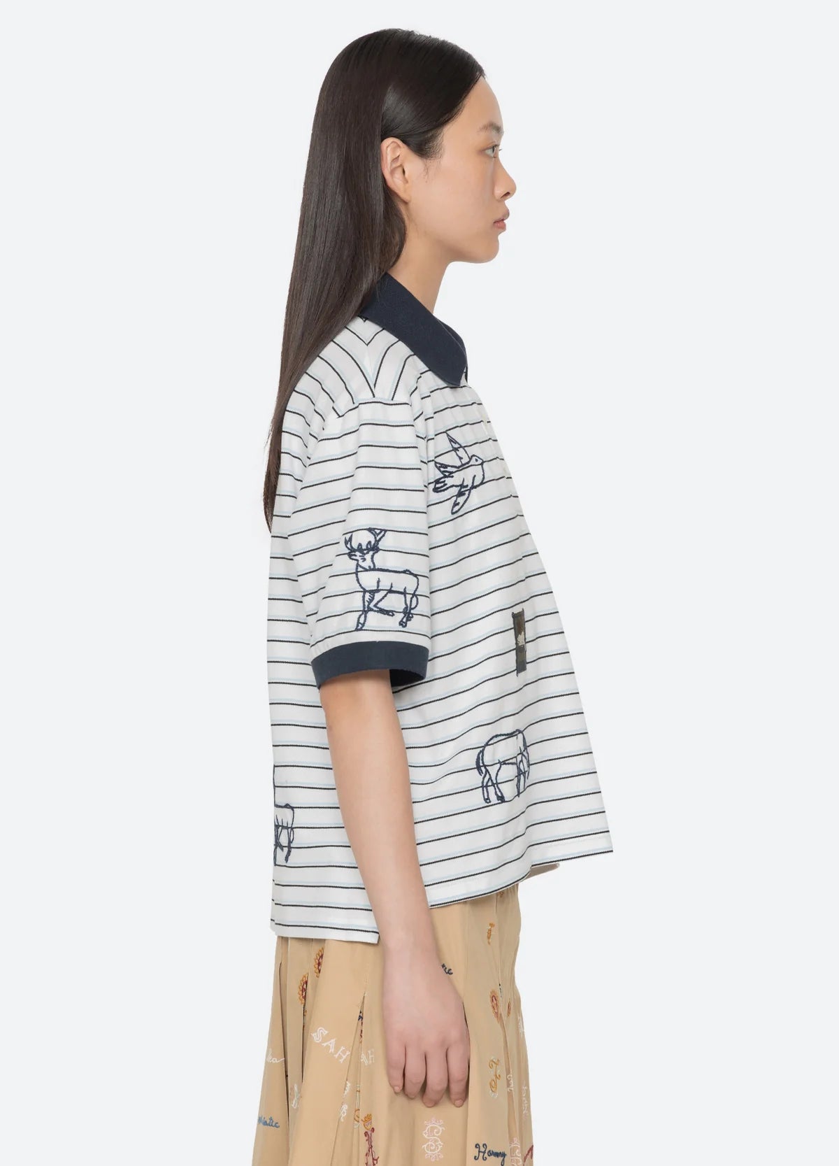 Sea New York Winslow Craft Polo Shirt - White