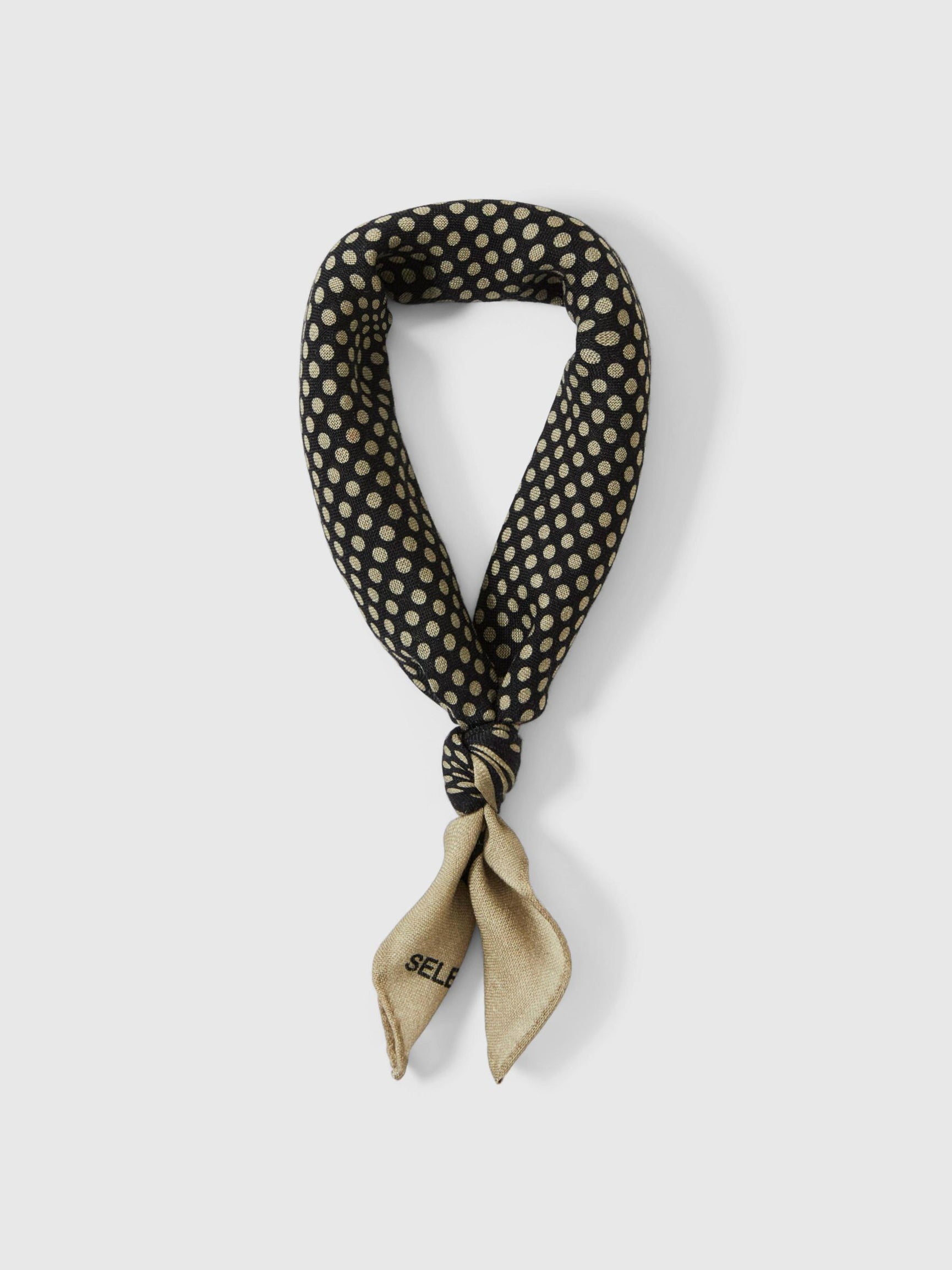 SELECTED Abbi Wool Bandana in Slate Green