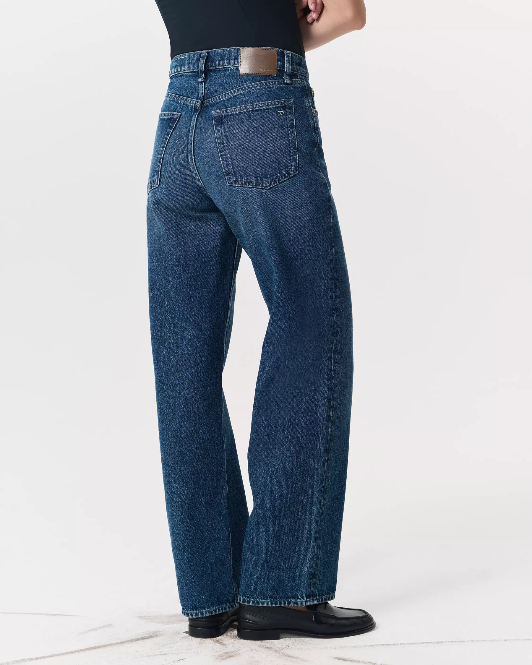 Rag & Bone Shea HR Relaxed Straight in Adeline