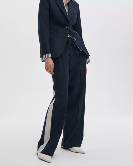 Rag & Bone Siena Wool Side Stripe Pant in Salute