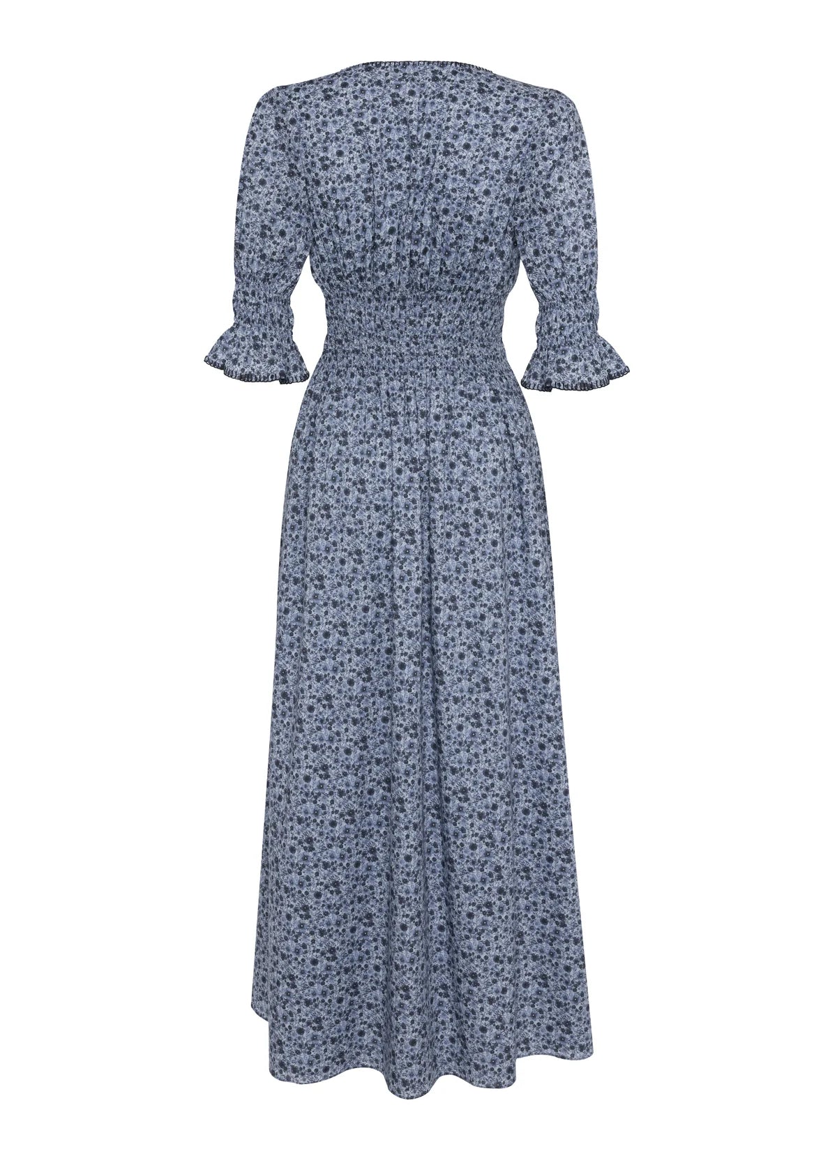 St. Clair Harriet Dress - Denim Poppy