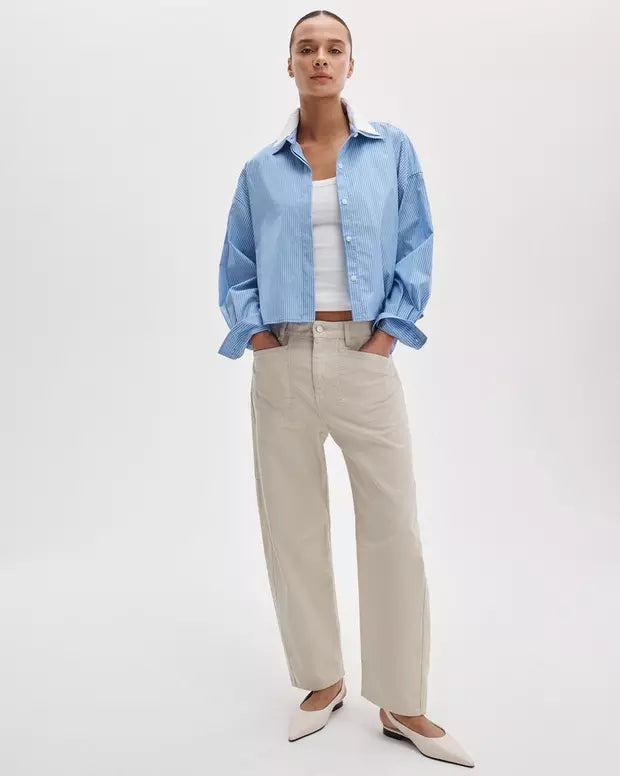Rag & Bone Stevie Utility Tapered Pant in Tan