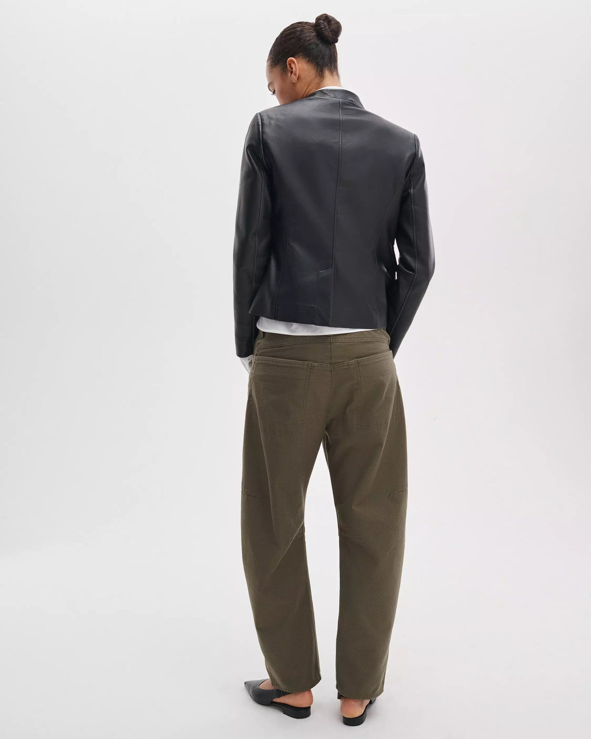 Rag & Bone Stevie Utility Tapered Pant in Olive