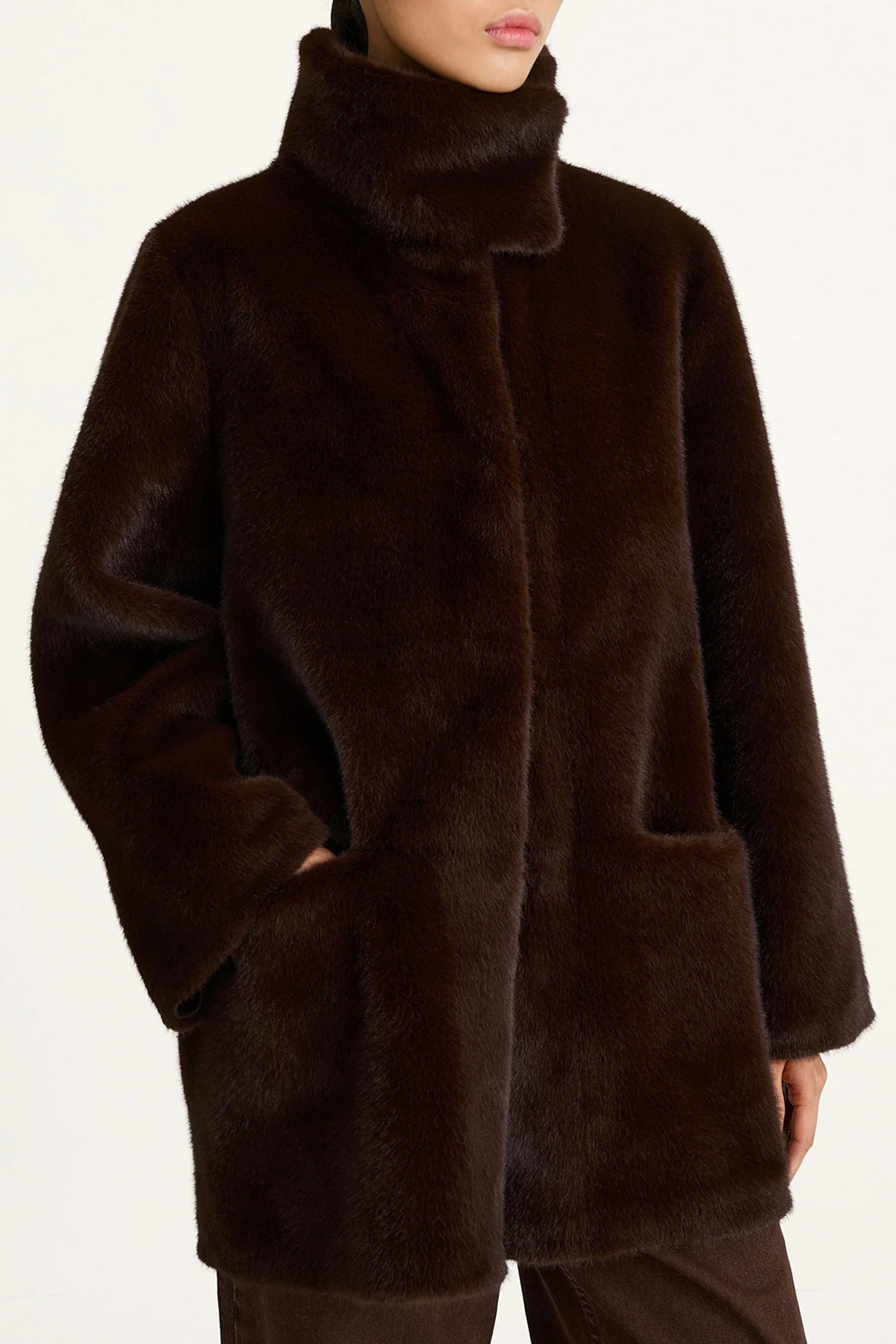 StyleIn Hilani Coat - Coffee