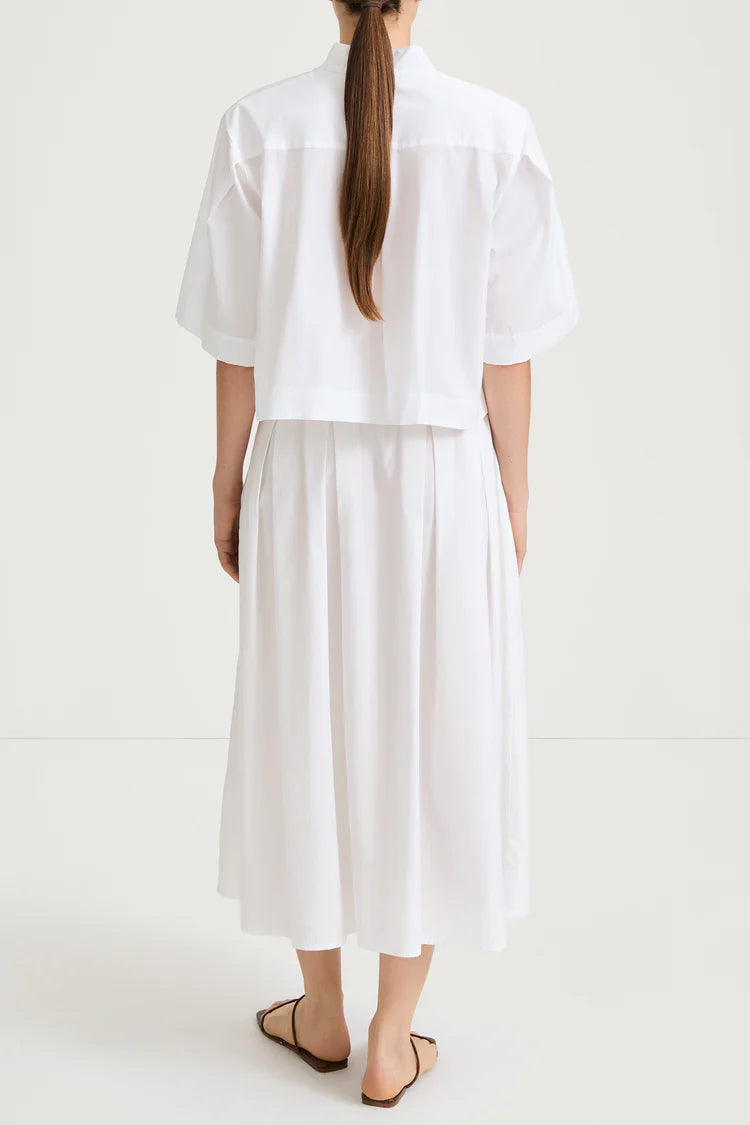 StyleIn Jenessa Shirt in White