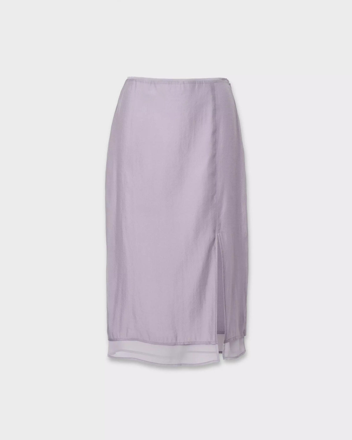 Rag & Bone Suki Organza Midi Skirt – Lilac