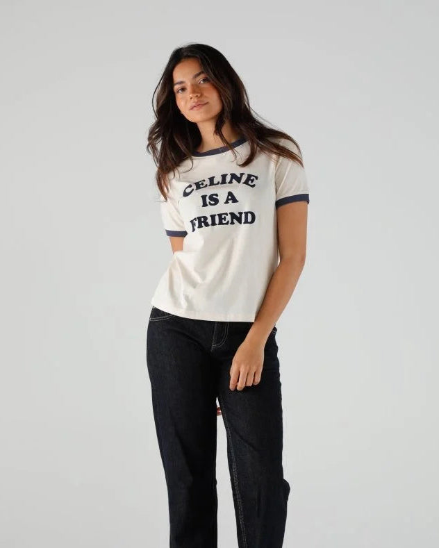 One Tee Jane T-Shirt - Ivory Celine