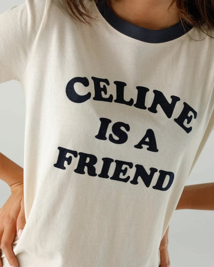 One Tee Jane T-Shirt - Ivory Celine