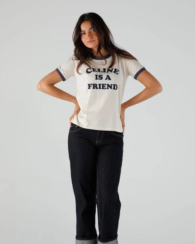 One Tee Jane T-Shirt - Ivory Celine