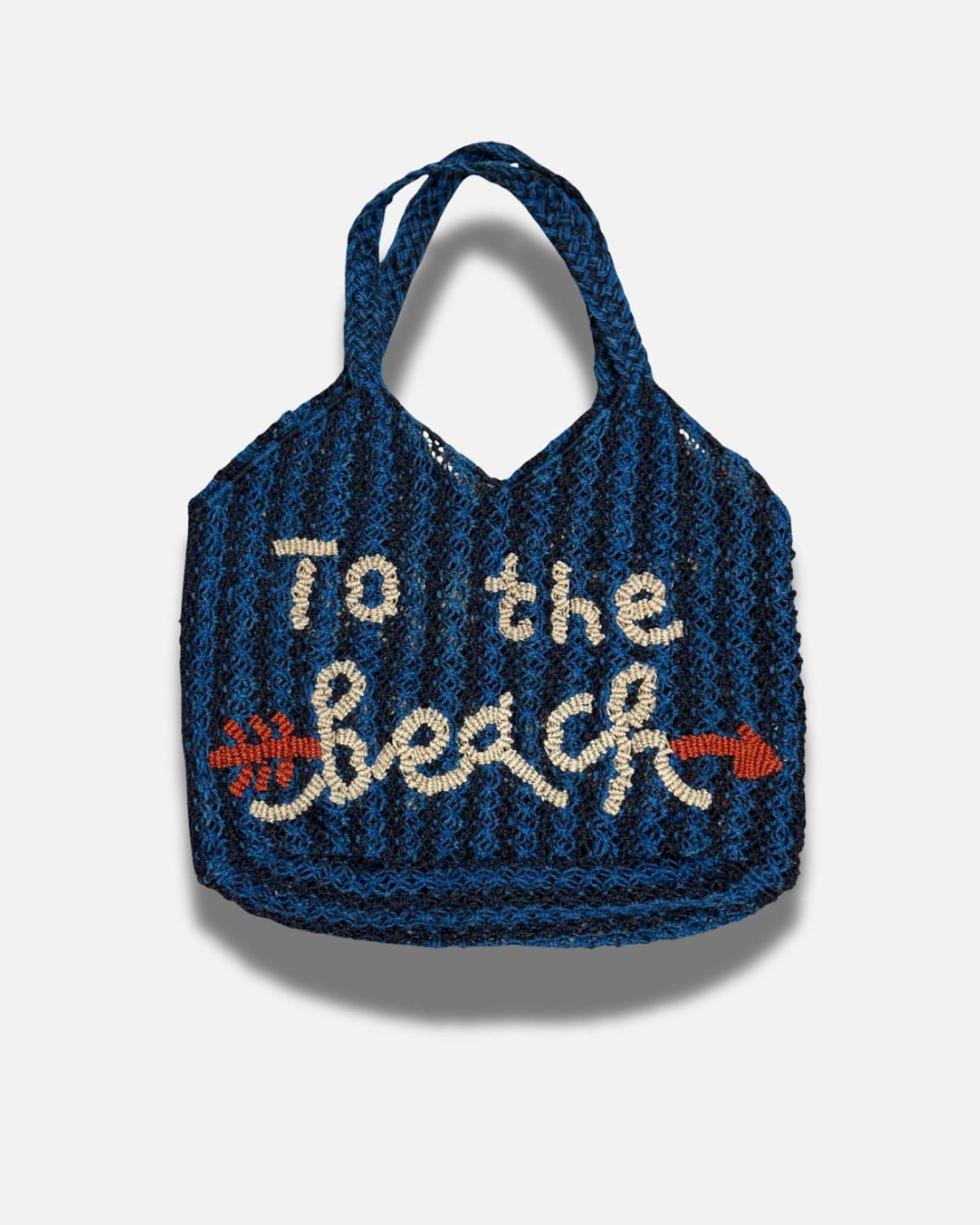 The Jacksons Drew Stripe To The Beach in Navy