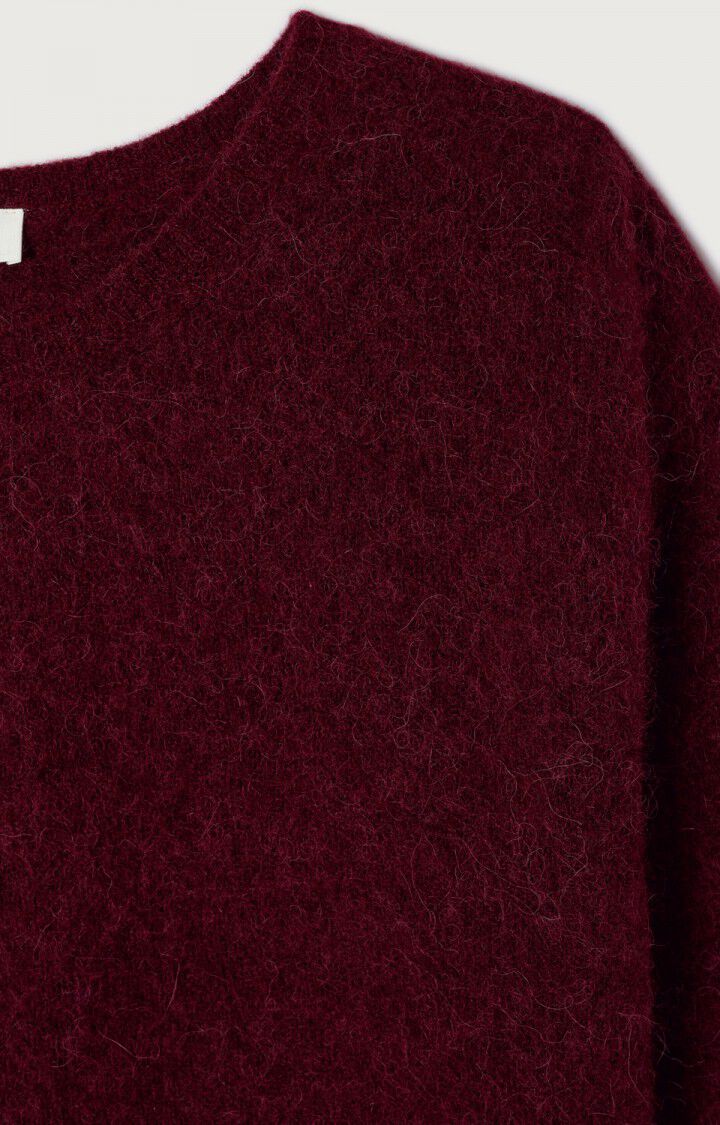 American Vintage Vitow Knit Jumper - Garnet Chine