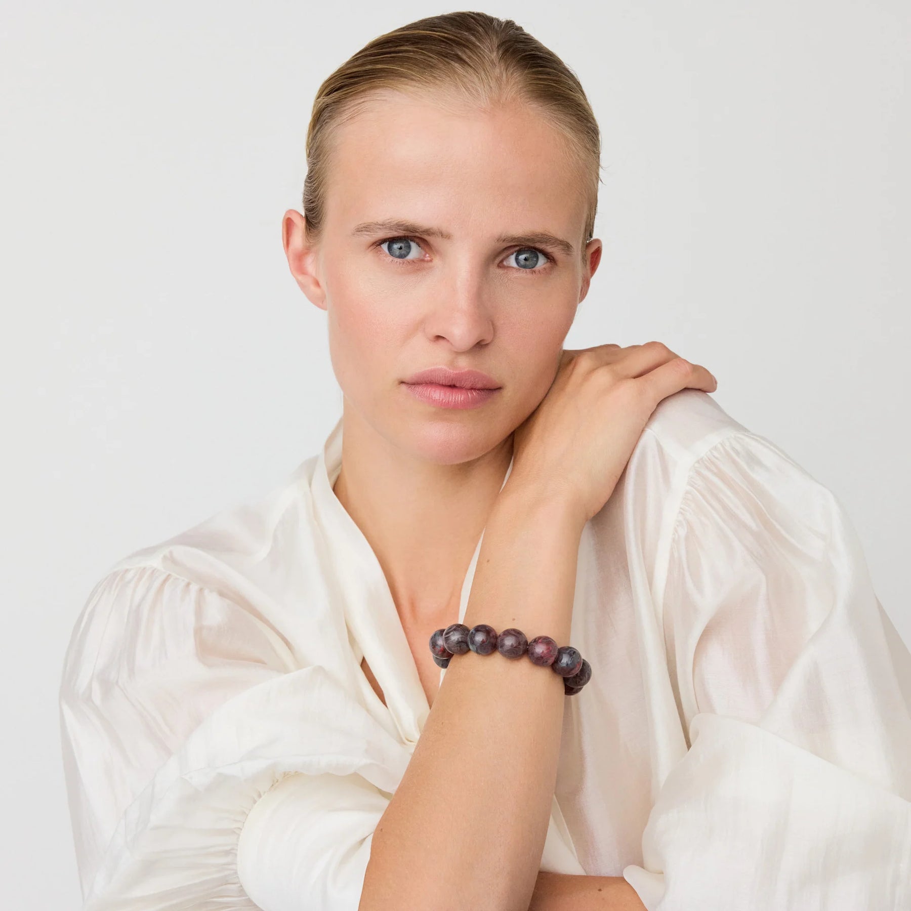 Vanessa Baroni Flex Beads Bracelet - Ikat Marble