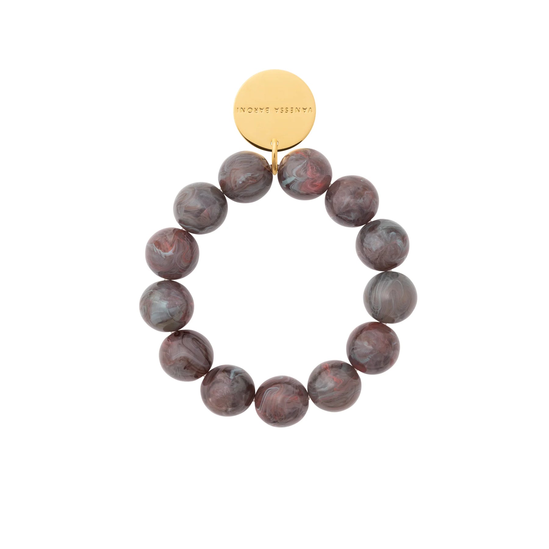 Vanessa Baroni Flex Beads Bracelet - Ikat Marble