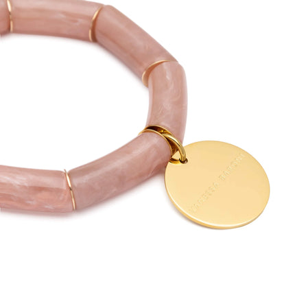 Vanessa Baroni Flex Bracelet in Blush