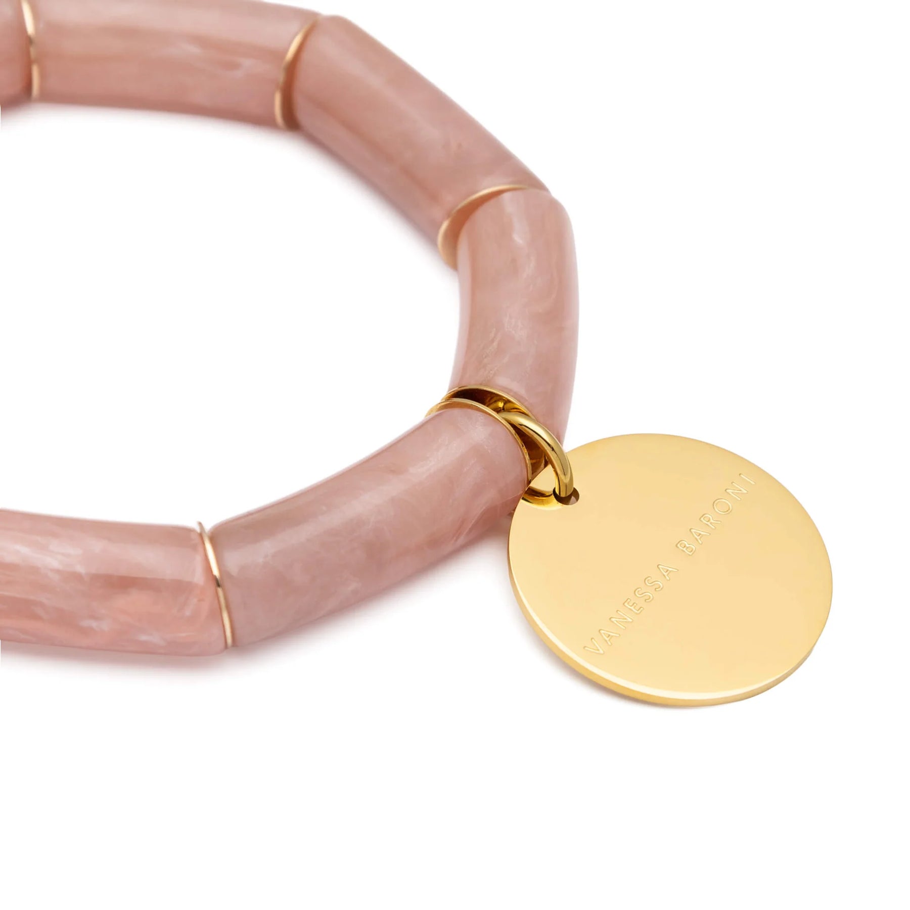 Vanessa Baroni Flex Bracelet in Blush