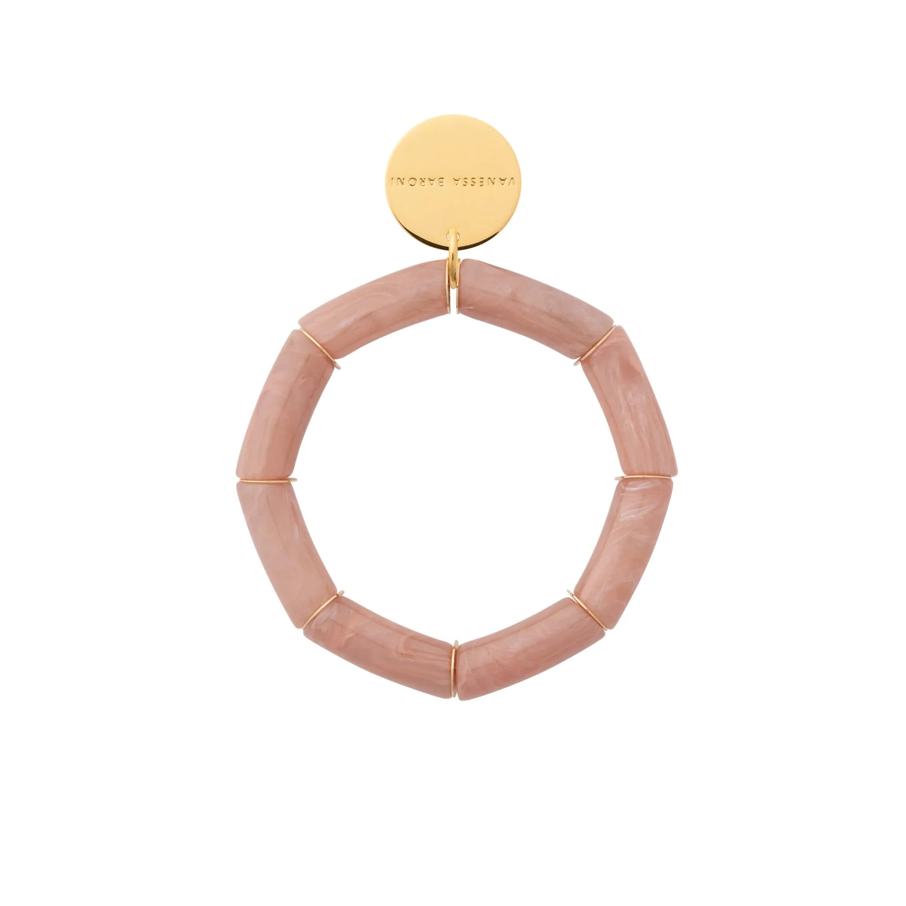 Vanessa Baroni Flex Bracelet in Blush